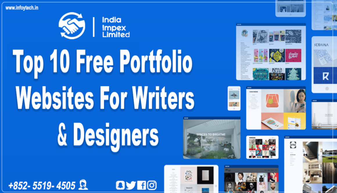 Top 10 Free Portfolio Websites For Writers & Designers